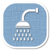 Douche italienne et lavabo Douche italienne et lavabo